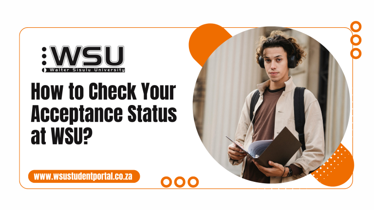 How to Check Your Acceptance Status at WSU?