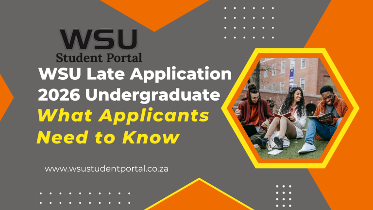 WSU Late Application 2026 Undergraduate