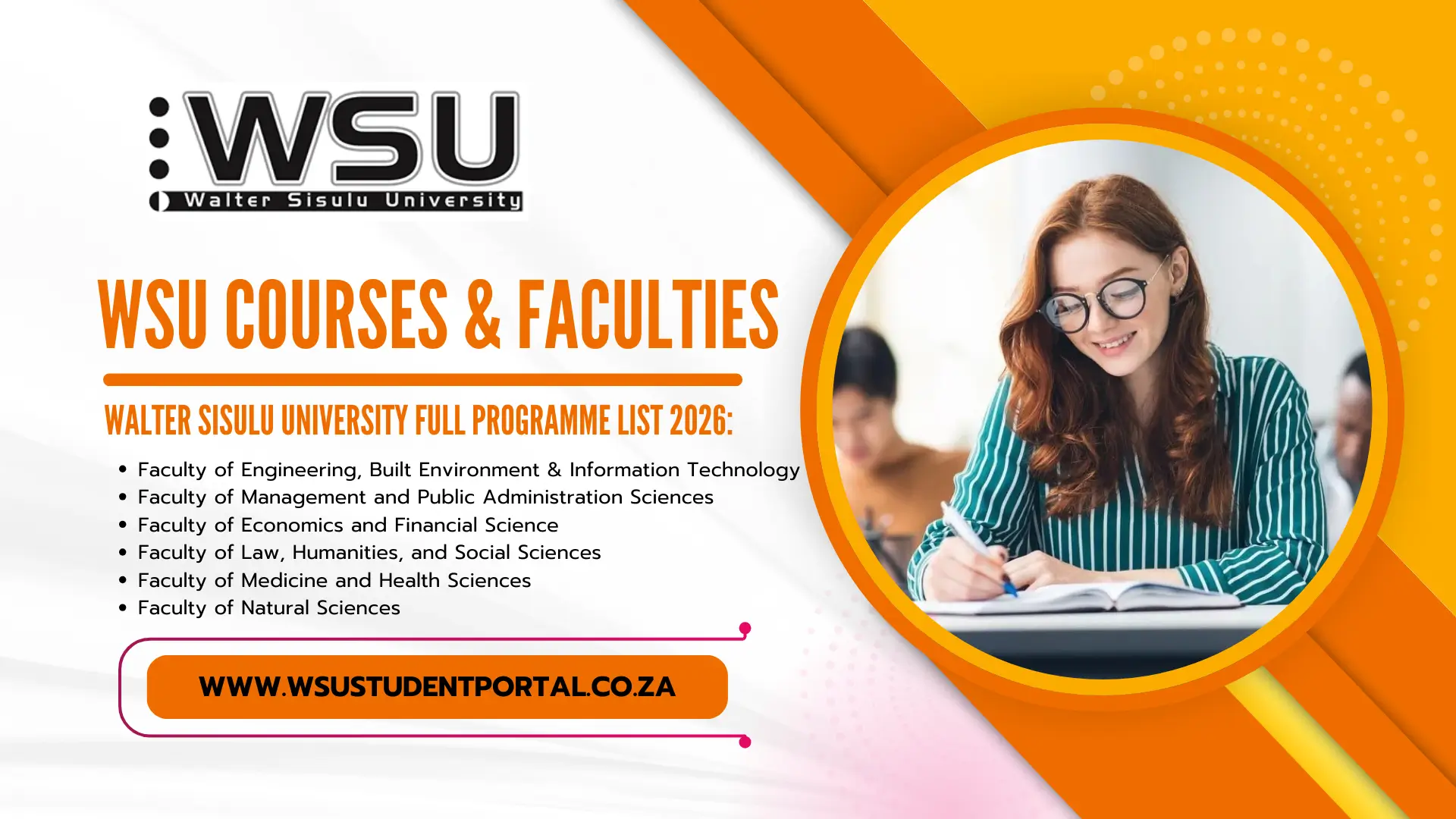 Walter Sisulu University Courses & Faculties